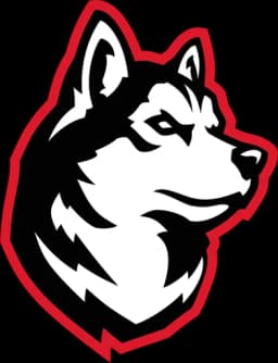 Northeastern Huskies logo